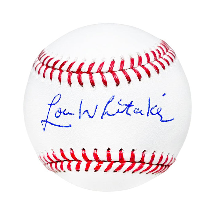Lou Whitaker Signed Rawlings Official Major League Baseball (JSA) - RSA