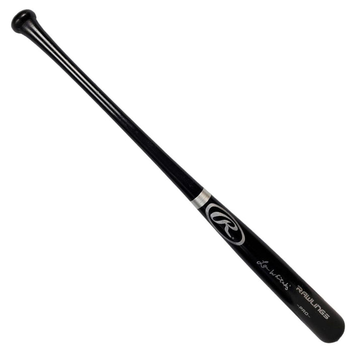 Lou Whitaker Signed Rawlings Black Baseball Bat (JSA) - RSA