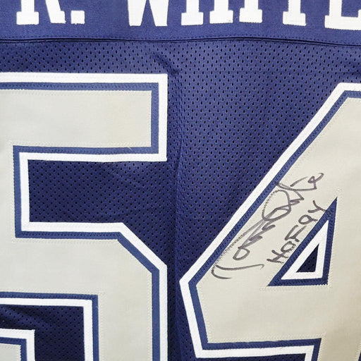 Justin Tucker Signed Baltimore Pro White Football Jersey (JSA) — RSA