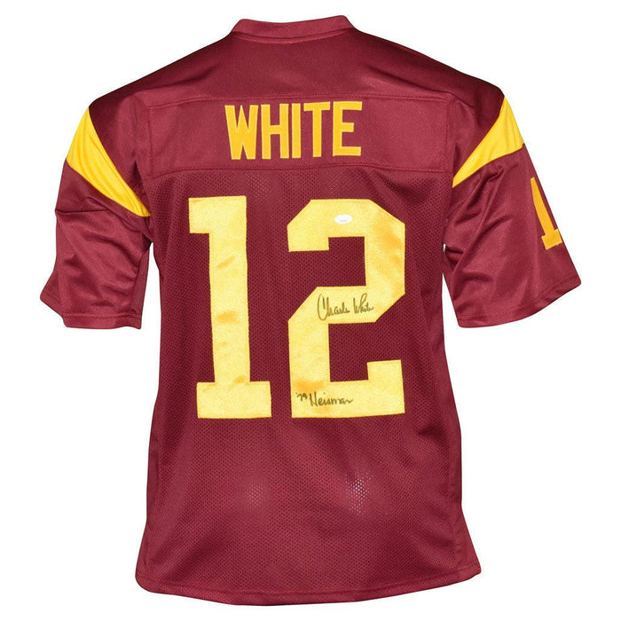 Red Gold White Jersey