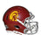 LenDale White Signed USC Trojans Speed Mini Replica Football Helmet (JSA) - RSA