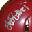 LenDale White Signed USC Trojans Speed Mini Replica Football Helmet (JSA) - RSA