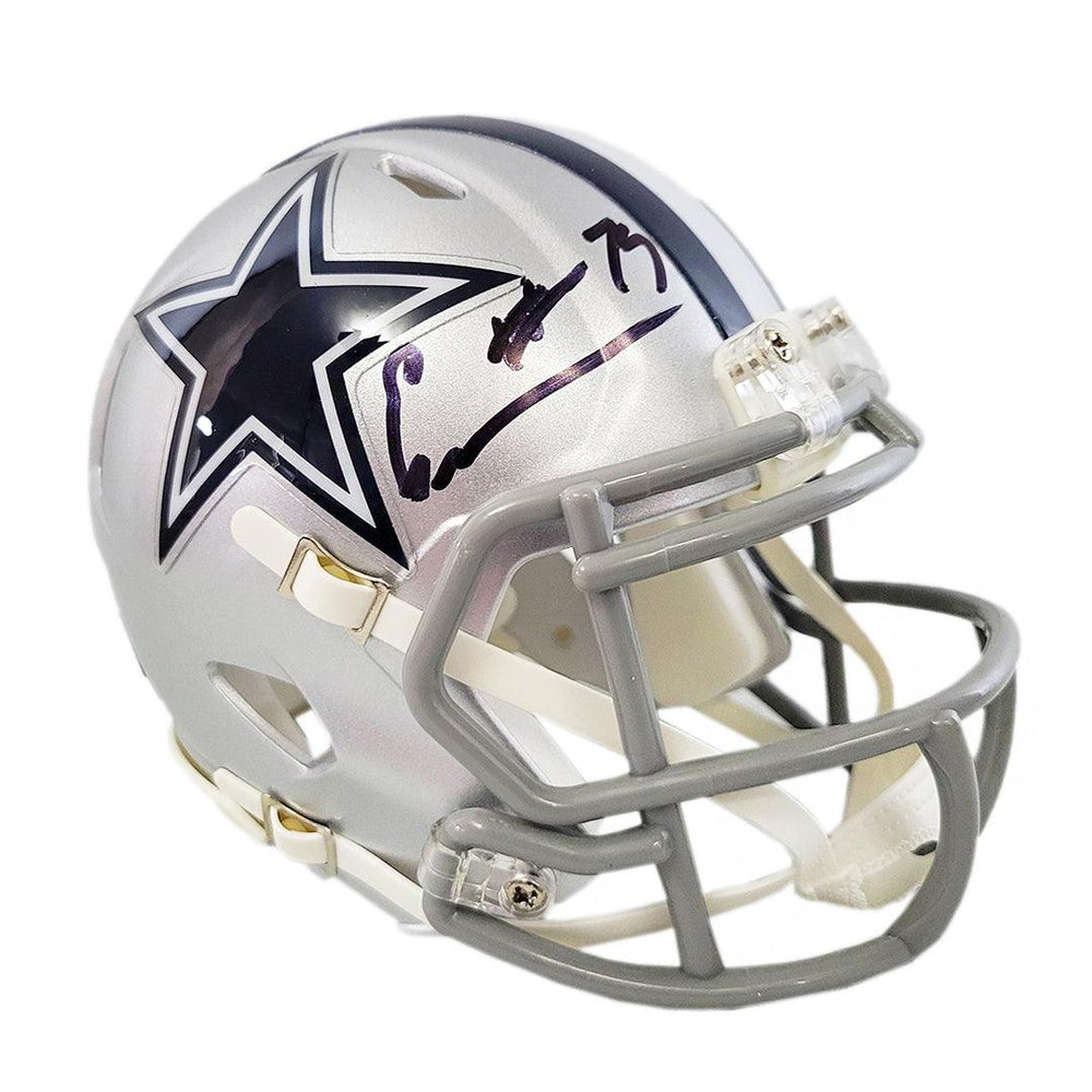 Erik Williams Signed Dallas Cowboys Speed Mini Football Helmet (JSA) — RSA