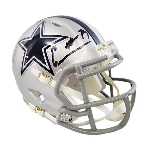 Erik Williams Signed Dallas Cowboys Speed Mini Football Helmet (JSA) - RSA