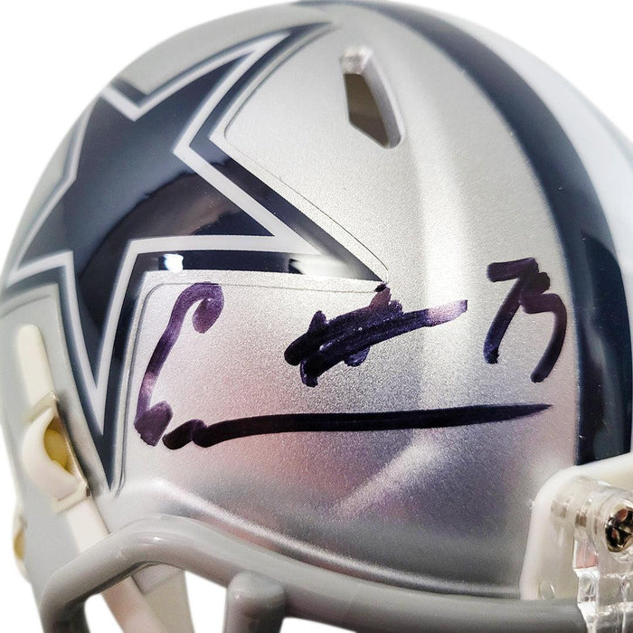 Erik Williams Signed Dallas Cowboys Speed Mini Football Helmet (JSA) — RSA