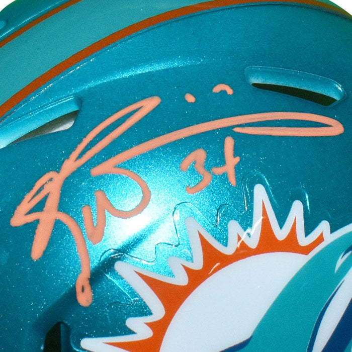 Ricky Williams Signed Miami Dolphins Speed Flash NFL Mini