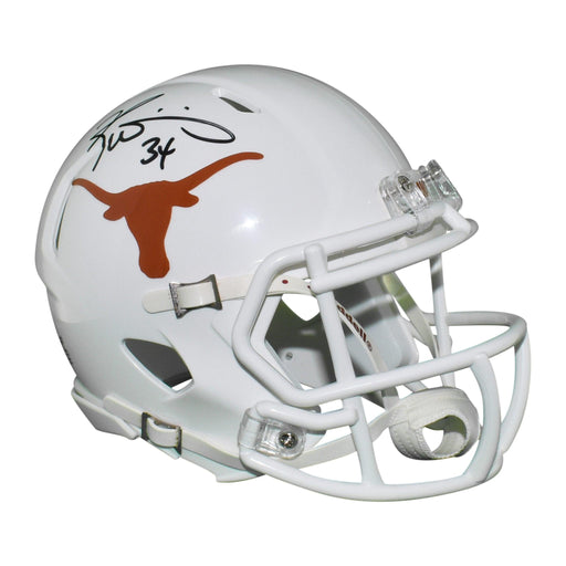 Ricky Williams Signed Texas Longhorns Speed Mini Football Helmet (JSA) - RSA