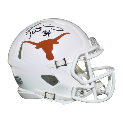 Ricky Williams Signed Texas Longhorns Speed Mini Football Helmet (JSA) - RSA