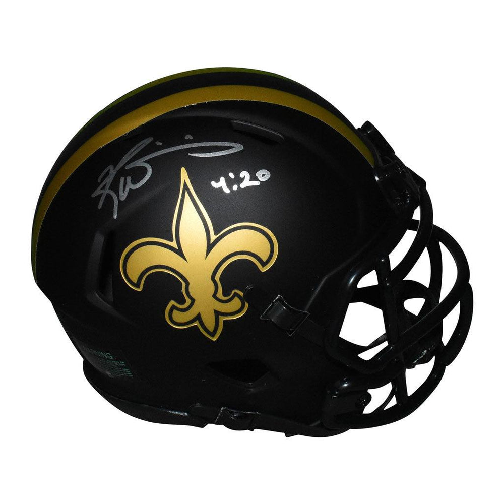 Ricky Williams Signed 420 Inscription New Orleans Saints Eclipse Speed — RSA