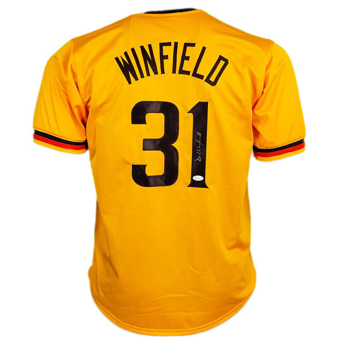 Dave Winfield Autographed San Diego Custom Baseball Jersey - BAS