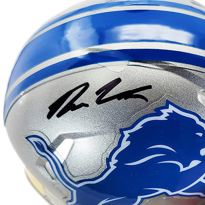 Brock Wright Signed Detroit Lions Speed Mini Football Helmet (JSA