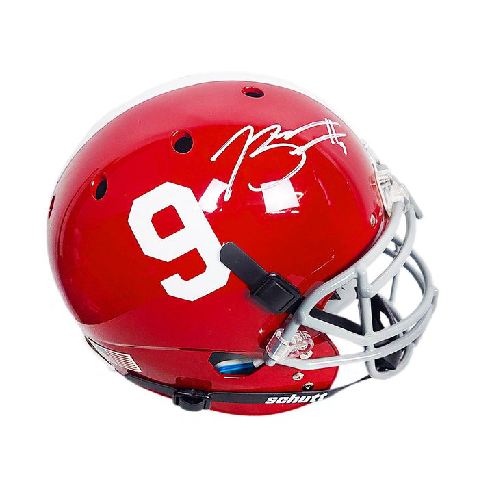 Bryce Young Signed Alabama Crimson Tide Red Full-Size Schutt Authentic Football Helmet (Beckett) - RSA